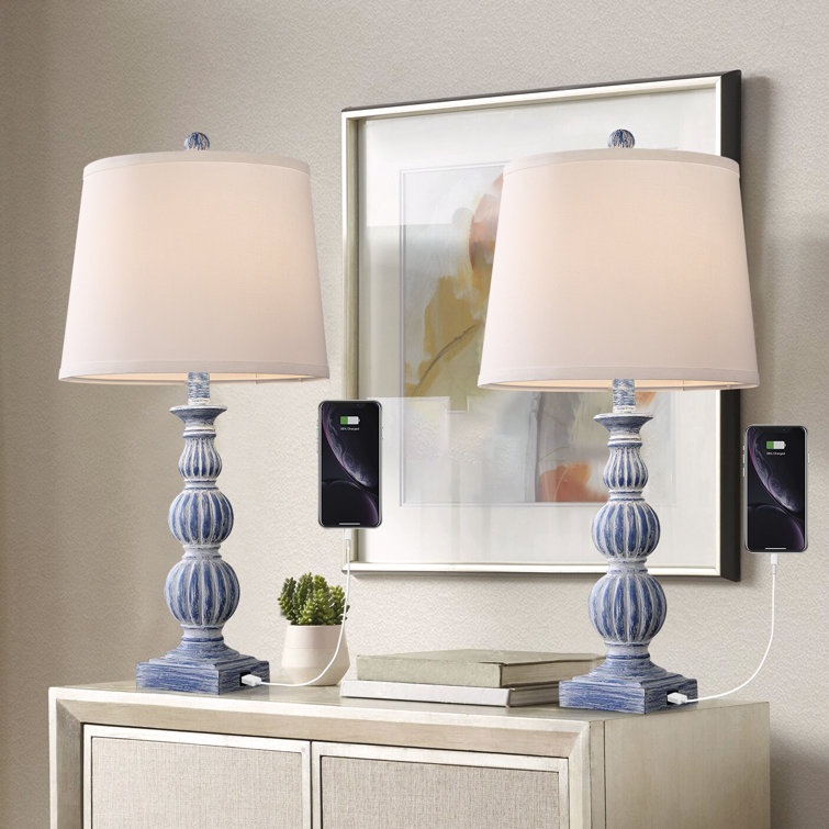 Wayfair living room on sale lamp sets